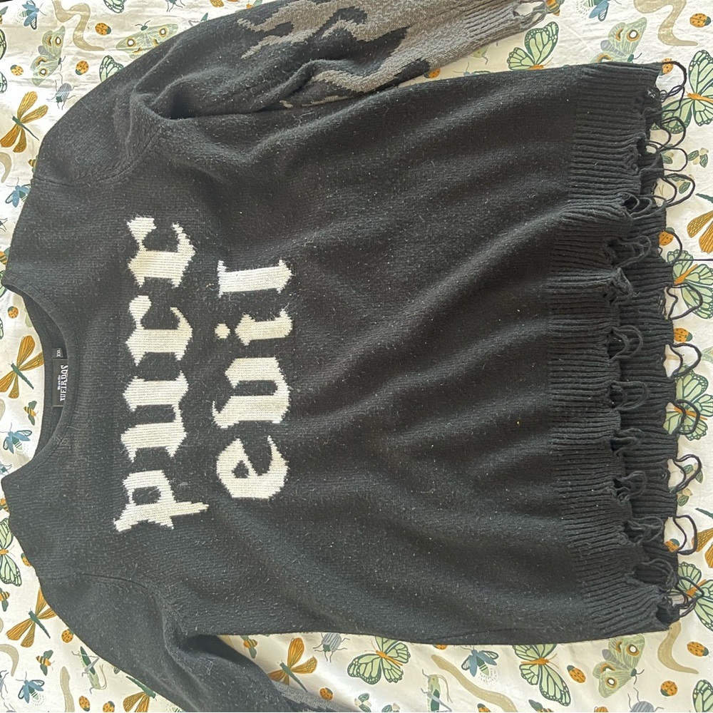 Purr evil killstar sweater